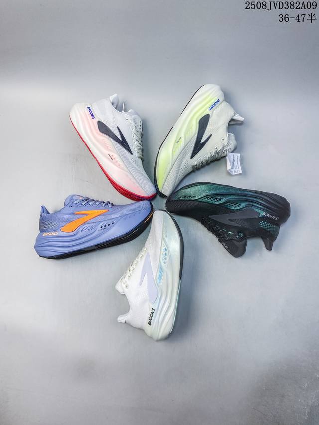 新品公司级 布鲁克斯 Glycerin Max 超级甘油:舒适的增高神器！Brooks Glycerin Max是一款极具突破性的顶级缓震运动跑鞋，由百年专业跑