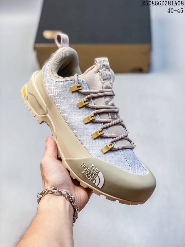 北面The North Face Glenclyffe 舒适轻盈 防水 防滑 耐磨 低帮 徒步鞋 男款 广东大厂品质 面料采用进口磨砂牛皮 鞋底采用Vibram