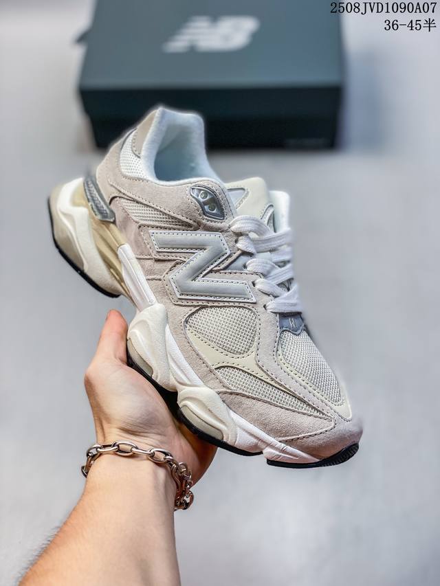 公司级Nb 新百伦 New Balance Nb9060小象蹄男女款9060舒适百搭老爹鞋 全新 9060 款式将经典风格与现代设计融合到日常多功能性中。 90