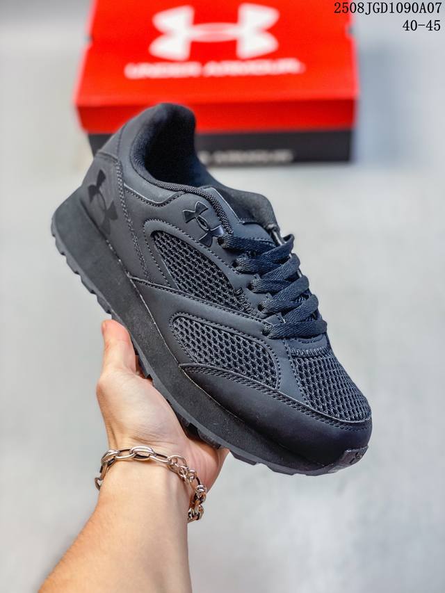 安德玛 Under Armour Ua W Jogger 韧系列 安德玛 舒适百搭时尚耐磨 低帮跑步鞋 高响应性的Eva和聚烯烃合成材料 可提供回弹并吸收冲击力