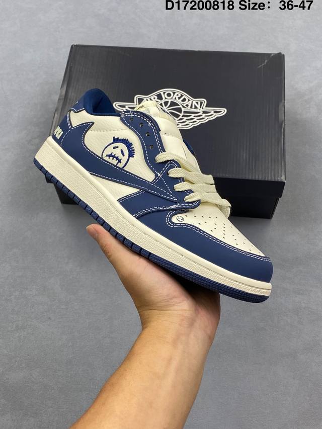 耐克 Nike Air Jordan 1 Low Og Sp Military Blue Aj1乔1倒勾 2025年新款 蛇年新款 迪奥联名 低帮篮球鞋 Aj1
