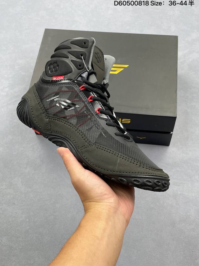 Rudis Ks Infinity Edge 凯尔 斯奈德同款室内健身格斗散打搏击摔跤鞋举重深蹲鞋 专业跑步鞋鞋减震步鞋 高帮减震助弹 尺码:36-44半 D6