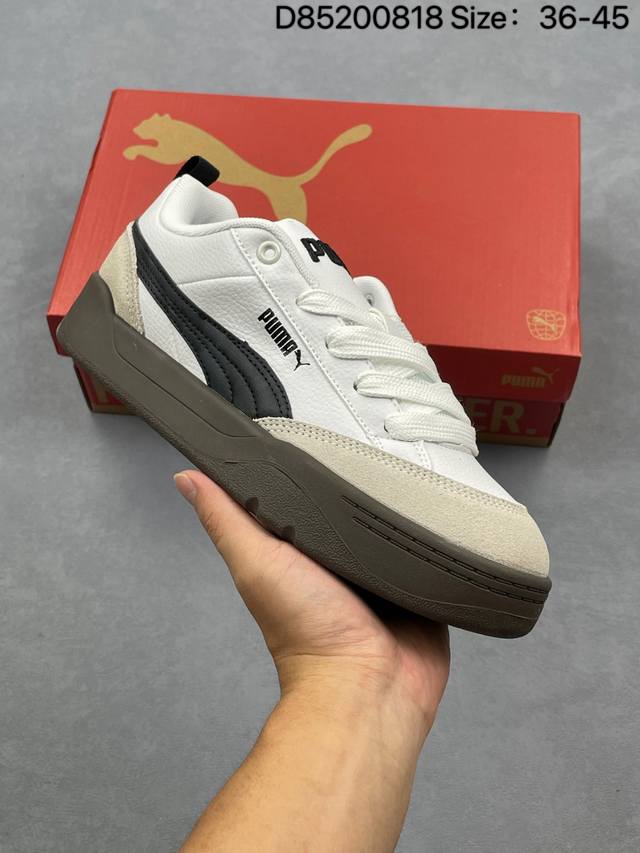 彪马Puma Park Lifestyle Og 低帮 蕾哈娜联名面包鞋男女同款复古休闲 板鞋 尺码36 37 37.5 38 38.5 39 40 40.5