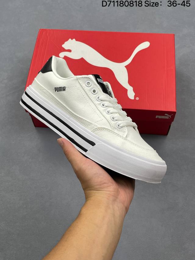 Puma彪马男女Court Classic Vulc Fs运动休闲鞋39初夏少年感Ootd｜氛围感工装Look真的不出错！材质上，鞋面布料透气，穿久了脚也不闷热