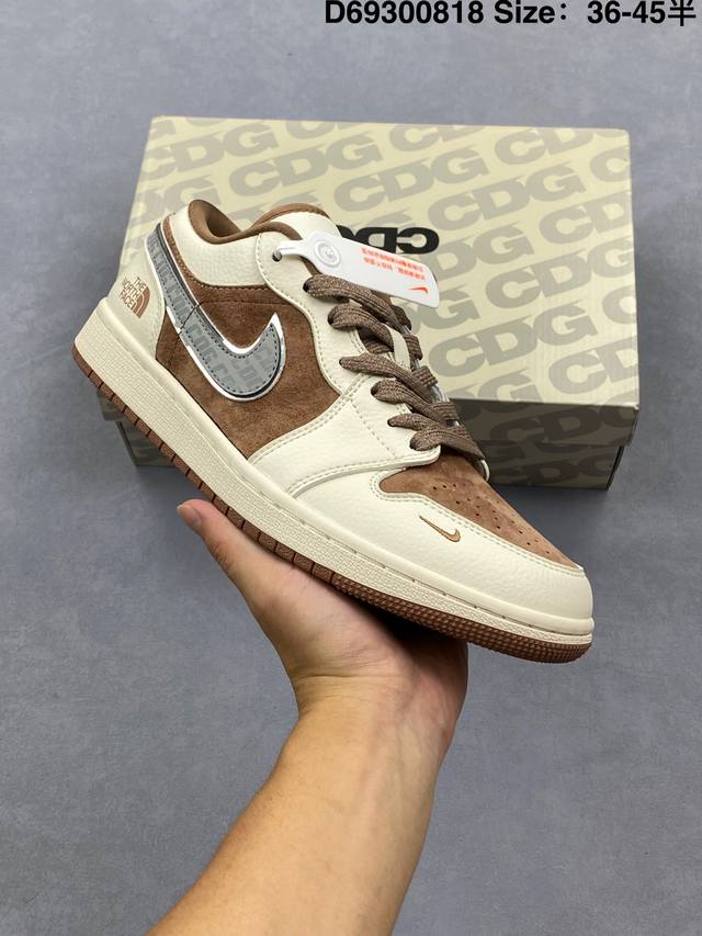 公司级Nike Air Jordan 1 Low Aj1乔1低帮休闲板鞋 同步官方配色 市场唯一独家头层皮打造 原鞋原档案开发 原厂皮料 原档冲孔鞋头 正确满胶