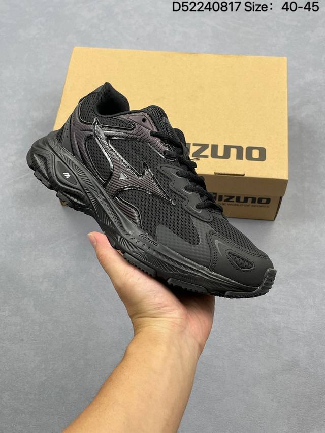 美津浓Mizuno Racer S 复古百搭 舒适 防滑耐磨透气网面 低帮 户外功能鞋 货号:D1Gh223519 尺码:如图 D52240817