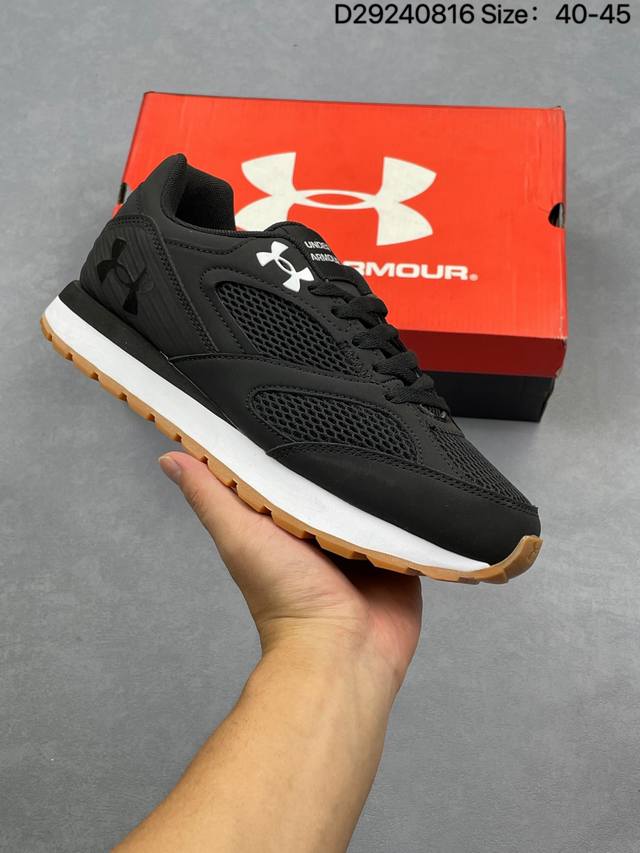 新品 安德玛 Underarmour 春夏Jogger男子透气运动跑步休闲鞋3028387烟尘灰，安德玛Jogger运动休闲鞋：运动与生活的完美融合，安德玛Jo