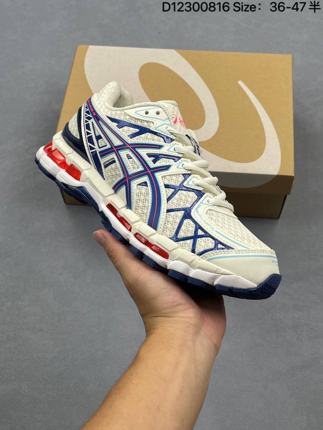 公司级Asics Gel-Kayano 20 亚瑟士 舒适百搭耐磨支撑透气 低帮跑步鞋 货号:1203A388-400 尺码:如图 D1 0816