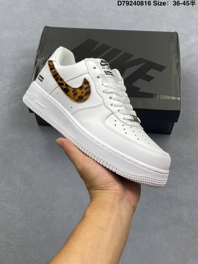 耐克 Nike Air Force 1 '07 Low 空军一号含气垫 小白鞋 2025年新款 低帮百搭厚底增高休闲运动板鞋。柔软、弹性十足的缓震性能和出色的中