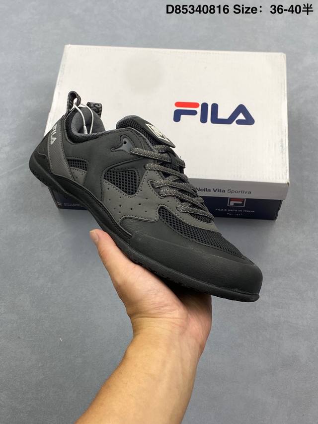 公司级Fila斐乐 Step 彩石鞋 复古简约百搭舒适时尚 耐磨低帮 生活休闲鞋 货号:F12W532152Fbi 尺码:如图 D85340816