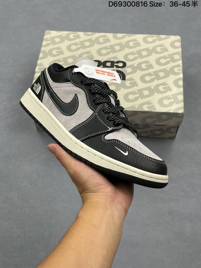 Nike Air Jordan 1 Low Aj1乔1低帮休闲板鞋 同步官方配色 市场唯一独家头层皮打造 原鞋原档案开发 原厂皮料 原档冲孔鞋头 正确满胶鞋垫