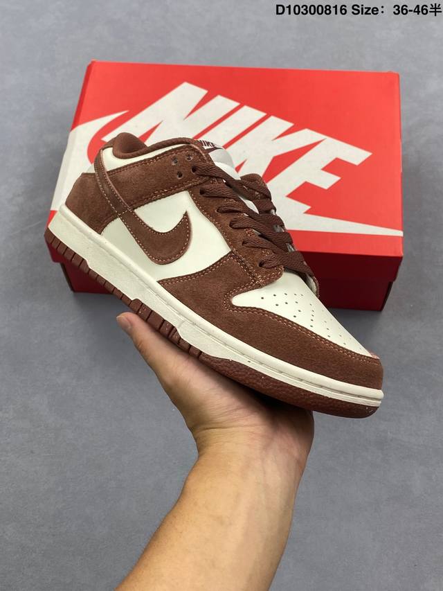 耐克Nike Dunk Low 扣篮系列 复古低帮休闲运动滑板板鞋采用脚感柔软舒适Zoomair气垫有效吸收滑板等极限运动在落地时带来的冲击力 为街头运动者们提