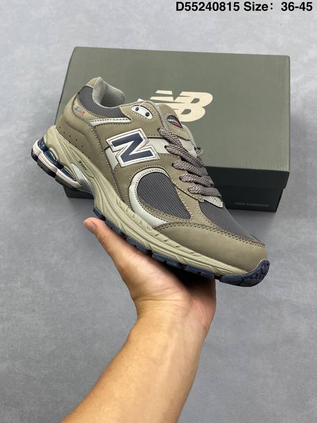 特价 New Balance M2002R Nb新百伦潮流复古织物皮革减震防滑耐磨轻便低帮跑步鞋 原档数据独立私模大底 唯一正确六层组合大底 Rb前软后硬 百分