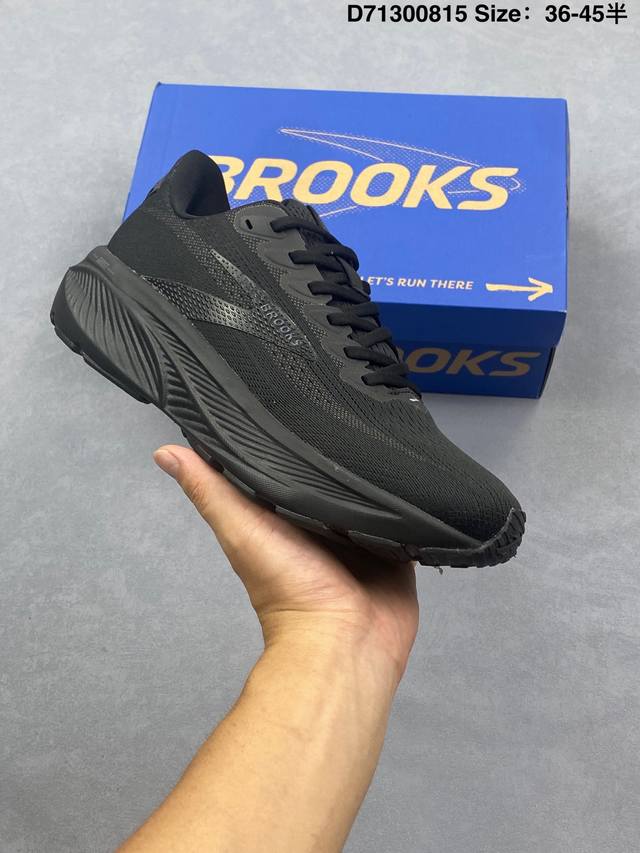 公司级Brooks 布鲁克斯 Adrenaline Gts 17 超弹轻盈跑步鞋 实拍首发 低帮透气缓震支撑休闲运动慢跑鞋 采用改进工程空气网眼组合热熔工艺 鞋