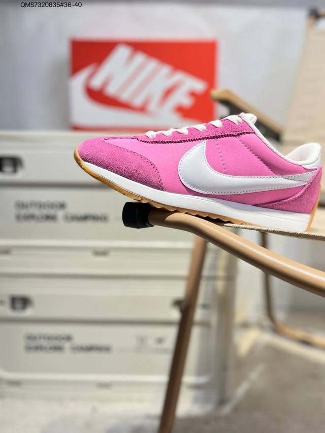 Nike Pacific 舒适百搭 复古运动鞋防滑耐磨 低帮 生活休闲鞋 Pacific 的复古设计与皮革、绒面革和网眼等传统纹理相结合。这款运动鞋还采用经典人