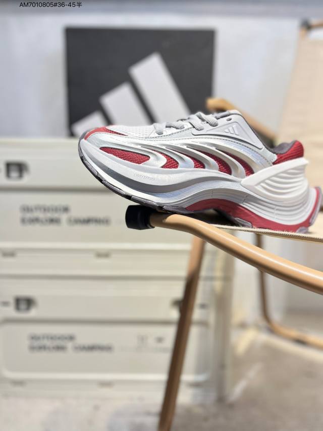Adidas Vento Xlg Mtw 脉冲系列 复古休闲老爹鞋 官方同步上架 鞋面是透气网面和皮革拼接 脚感轻盈 不闷汗 每次穿着跑步都感觉脚底在自由呼吸