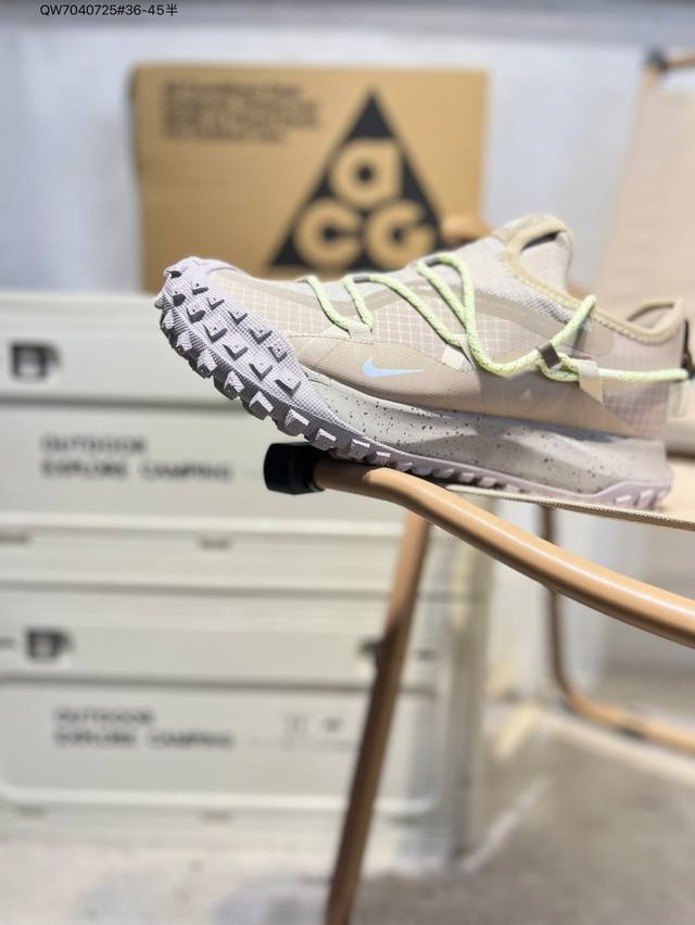 耐克Nike Acg Mountain Fly Gtx Se山脉系列 解构绑带 低帮户外登山越跑徒步休闲运动鞋 Ib7328 Qw7040725#36-45半