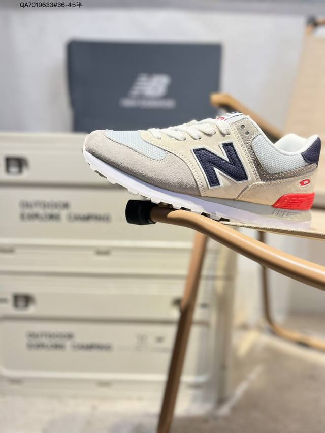 Nb新百伦New Balance Ml574经典复古休闲运动慢跑鞋 #原档案开发开发纸版楦型 #原装组合独立私模大底 Ml574Ujd Qa7010633#36