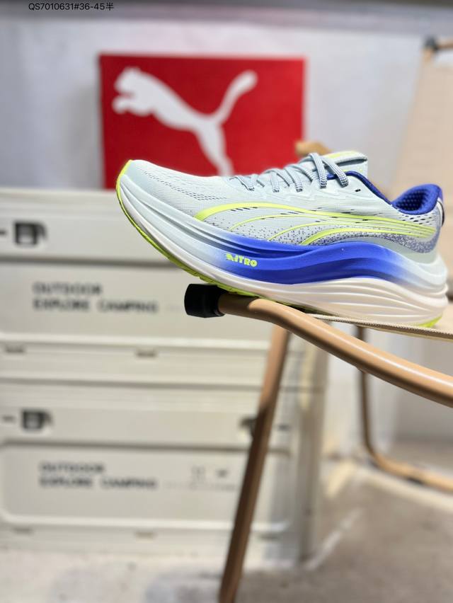 彪马Puma Race To Beat The Elite 低帮专业越野跑步鞋 实拍首发 这款鞋5Mm的前后掌落差能让你贴近自然跑的步态 使你的身体对鞋子的缓震
