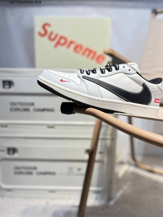 淡季工厂P清仓特价 公司级头层皮乔丹Air Jordan 1 Low Aj1低帮系列篮球鞋 官方同步配色 原装级产物 #拒绝公底 立体鞋型 细节完美 高清洁度S