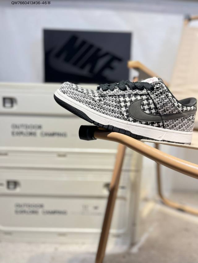 耐克Nike Dunk Low 板鞋Sb系列经典百搭休闲运动板鞋加厚鞋舌的填充，使舒适性大大提升，同时也更方便穿脱中底部分则加入了脚感柔软舒适Zoomair气垫