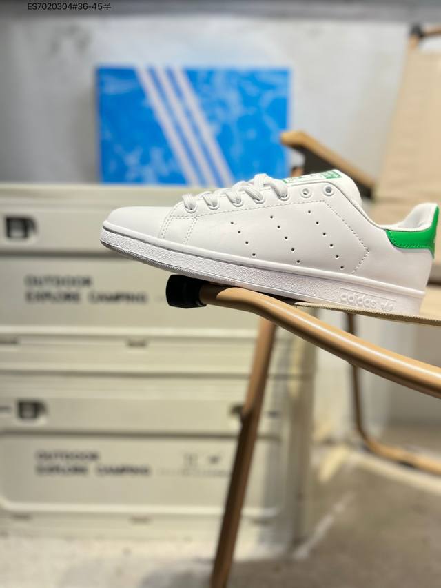 阿迪达斯Adidas 三叶草 Stan Smith Pf W 情侣经典 史密斯 休闲运动板鞋 Ba9858 Es7020304#36-45半