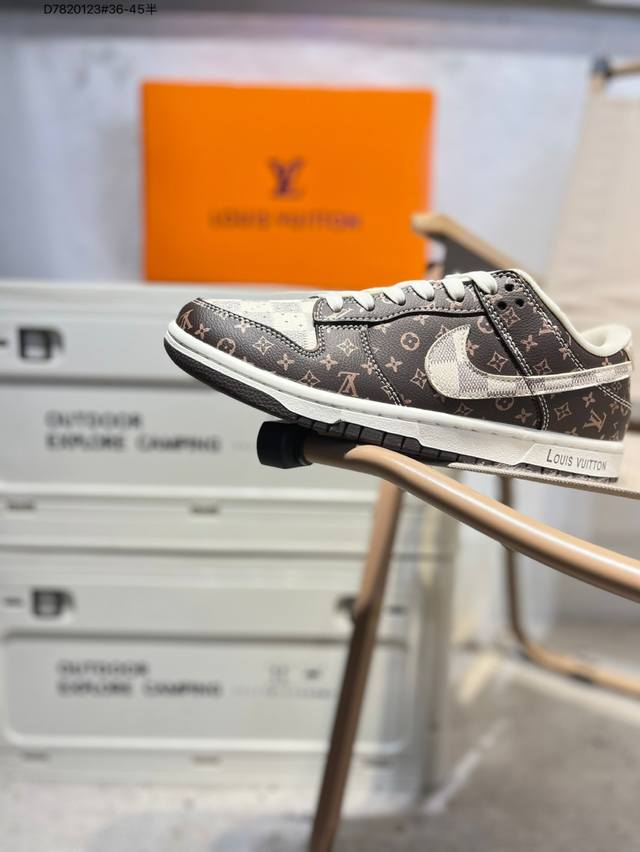 工厂P清仓福利特价Lv X Nike Sb Dunk Low 大厂出品 极力推荐 新配色 原装头层材料 独家版型蒸餾加工 帶來的是更好的视觉和脚感体验 大厂纯原