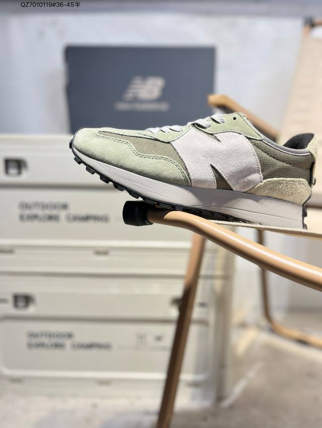 新百伦 Nb327 Nb 复古慢跑鞋 New Balance 327 复古先锋 Ms327系列复古休闲运动慢跑鞋，上世纪 70 年代的意大利街头风格Nb新百伦