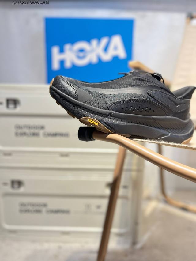 Hoka One One U Project Transport 低帮专业越野跑步鞋 实拍首发 相较于前几代Mafate包裹感更好 跟Speedgoat 快速羚