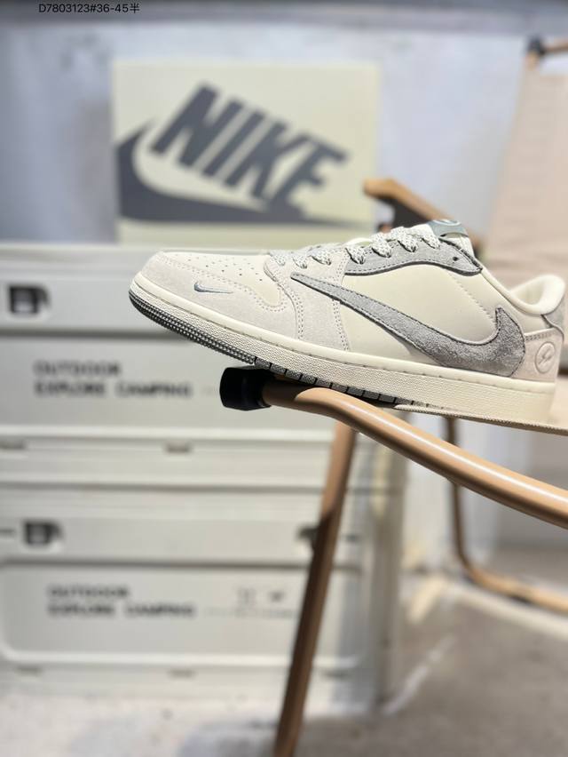 淡季工厂P清仓特价 公司级头层皮乔丹Air Jordan 1 Low Aj1低帮系列篮球鞋 官方同步配色 原装级产物 #拒绝公底 立体鞋型 细节完美 高清洁度J
