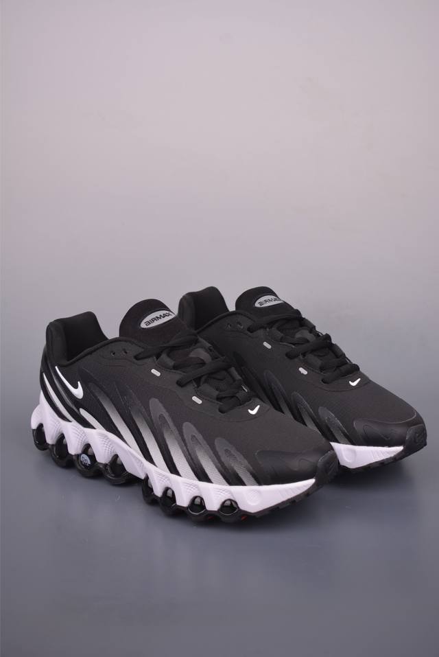Nike Air Max Dn8 全掌科技气垫 缓震运动跑鞋 Dn8的核心亮点在于其八腔气垫结构 根据不同部位设定的气压值专为行走设计 提供卓越的舒适感 鞋面的