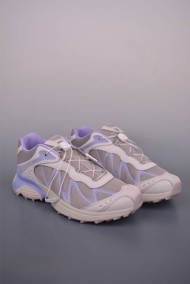 法国户外品牌-萨洛蒙 Salomon Xt-Whisper Wh101 探索者系列 纯原版本 潮流越野机能户外休闲运动跑步鞋 采用透气网布与防护皮革组合鞋面材质