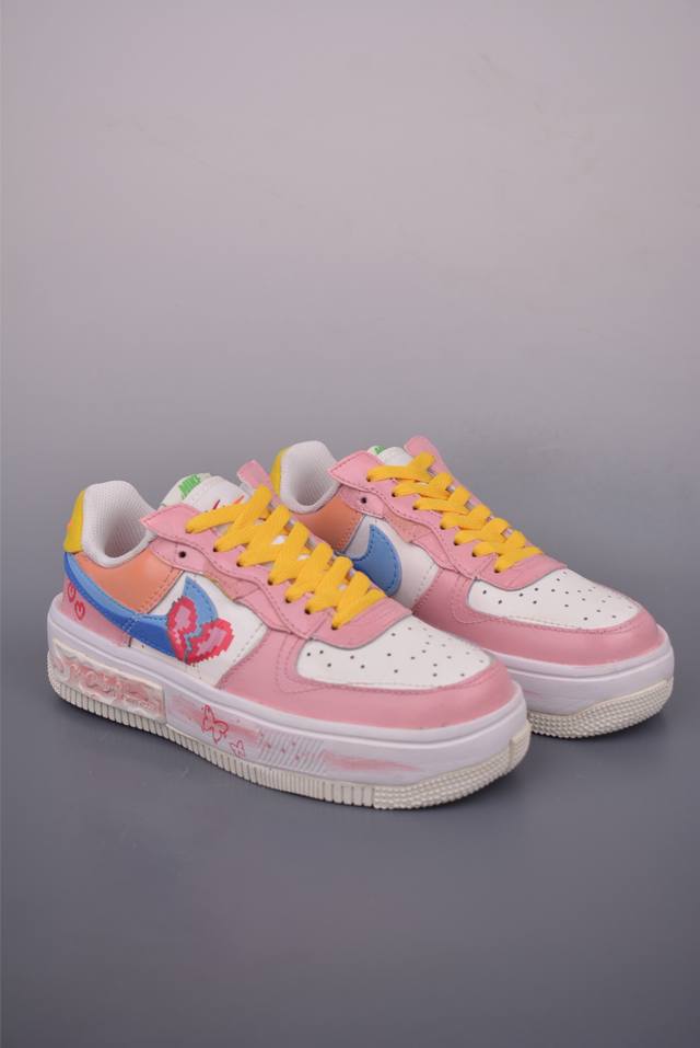 Air Force 1 '07 Low 马卡龙糖果屋 原楦头原纸板 打造纯正空军版型 专注外贸渠道 全掌内置蜂窝气垫 原盒配件 原厂中底钢印、拉帮完美 官方货号