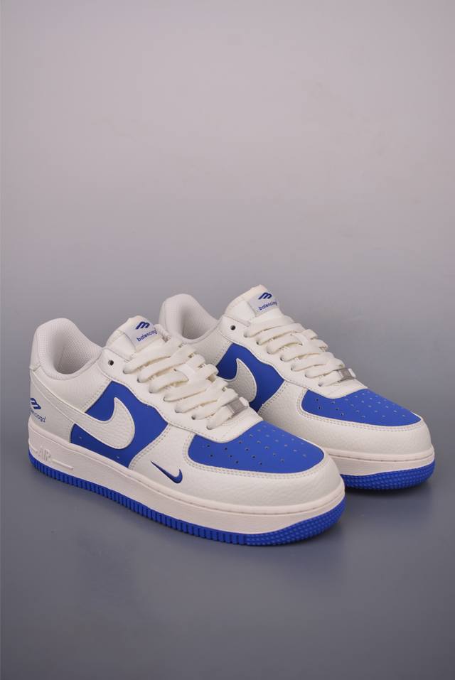 Nike Air Force 1 Low 巴黎世家联名 原楦头原纸板 打造纯正空军版型 专注外贸渠道 全掌内置蜂窝气垫 原盒配件 原厂中底钢印、拉帮完美 官方货