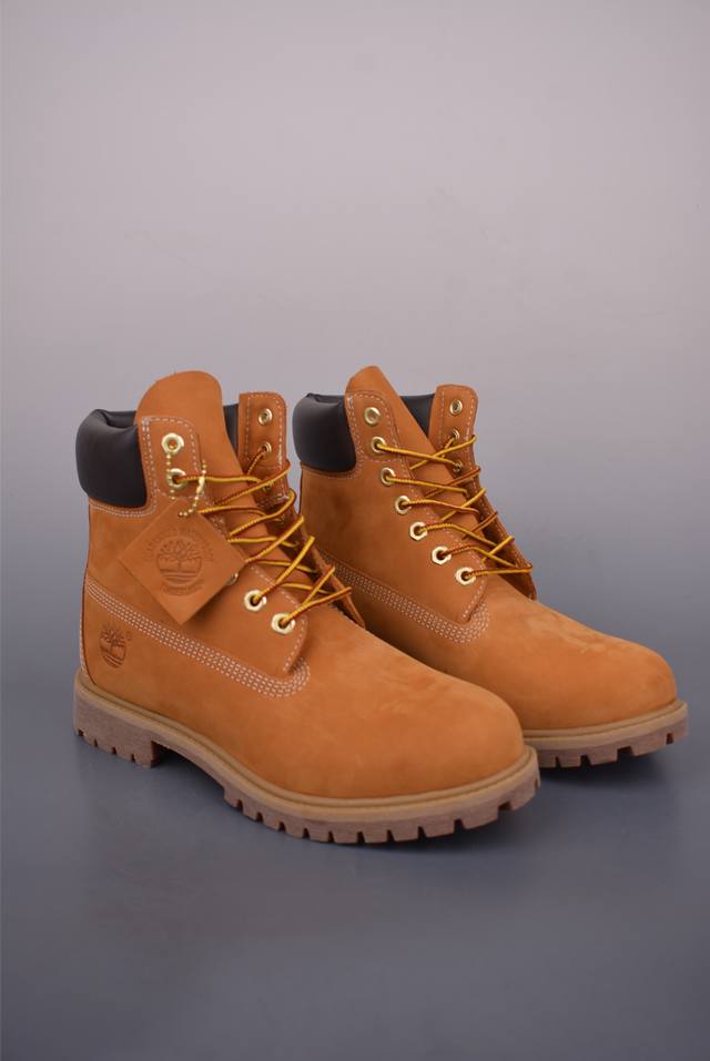 本地终端 独家防水原厂渠道货 广东原厂出品 Timberland 天伯伦 添柏岚经典款大黄靴 七孔男码10061 六孔女码10361 经典再造 全新升级 原单防