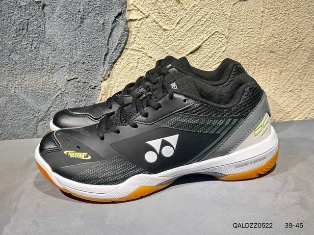 新品上市实拍 Yonex尤尼克斯Power Cushion 65 织物合成革 羽毛球鞋 实拍首发 采用动力垫+设计 减震蓄能 保护脚踝 人体工程防撞鞋头 护脚趾