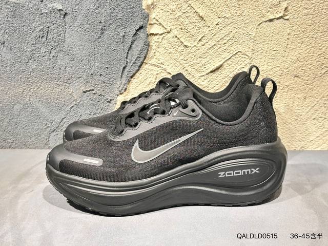 新品上市实拍 耐克Nike Vomero Plus 舒适减震防滑低帮跑步鞋 Hv8 001 全掌Reactx泡绵中底 前掌和后跟还配备了Air Zoom气垫单元