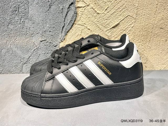 新品上市实拍 采用硬质粒面牛剖革鞋面材质#内嵌Eva环保鞋垫#外置耐磨防滑鞋底组合扇贝防踢头盖片以现代时尚元素焕新演绎,阿迪达斯 三叶草Adidas Origi