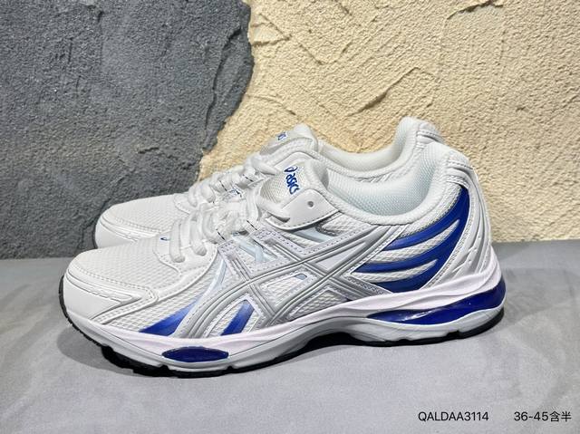 新品上市实拍 Asics Gel-Kayano 14 公司级版本 亚瑟士运动休闲透气专业跑鞋 采用工程弹性双层再生针织密度鞋面材质 后跟3D可视Gel缓震乳胶物