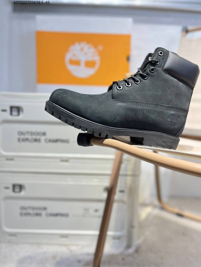 Timberland添柏岚 天伯伦 户外高帮休闲大黄靴系列 #广东大厂品质 冬季防寒户外专用 日常随意搭配 原盒原包装 #24Ss新款 时尚潮流搭配 面料采用意