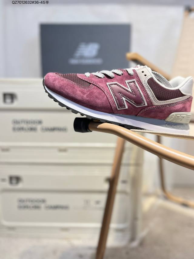 Nb新百伦New Balance Ml574经典复古休闲运动慢跑鞋 #原档案开发开发纸版楦型 #原装组合独立私模大底 Qz7012632#36-45半