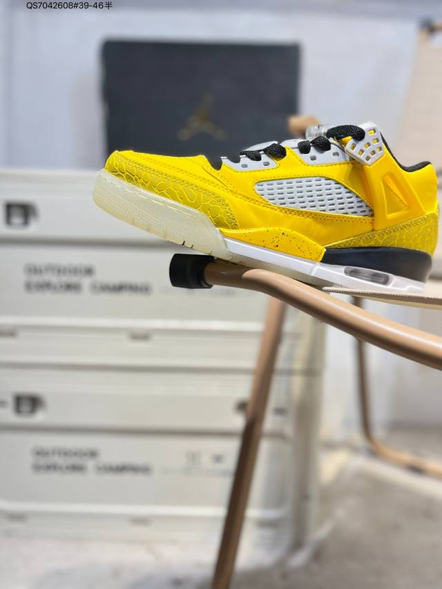 Nk Jordan Spizike Low 全新配色 这款鞋子著名导演斯派克 李的Jordan Spizike专属，预计于明年夏季推出全新低帮版本，将包括三款配