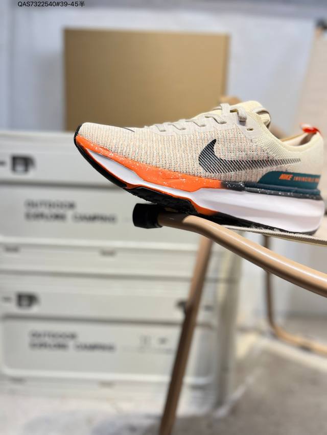 耐克Nike Zoomx Invincible Run Flyknit 3 不可战胜3代系列轻量飞织低帮休闲运动慢跑鞋 Fq8720 Qas7322540#39