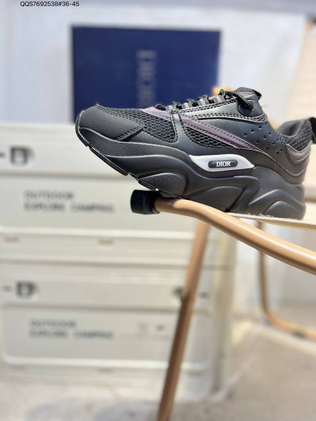 迪奥 Dior Homme Connect 橡胶增高时装鞋 迪奥老爹鞋 走秀款1039256 Qqs7692538#36-45