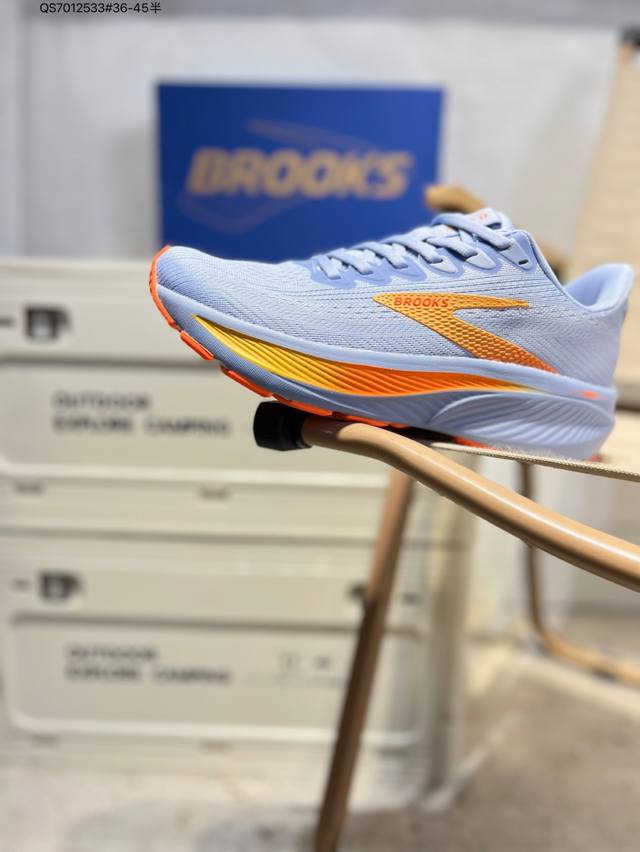 布鲁克斯Brooks Ghost 幽灵 17 经典鞋款厚底增高运动老爹鞋 Max 坐垫 搭载 Dna Loft V3 氮气超临界发泡中底，前掌厚度 26Mm、后