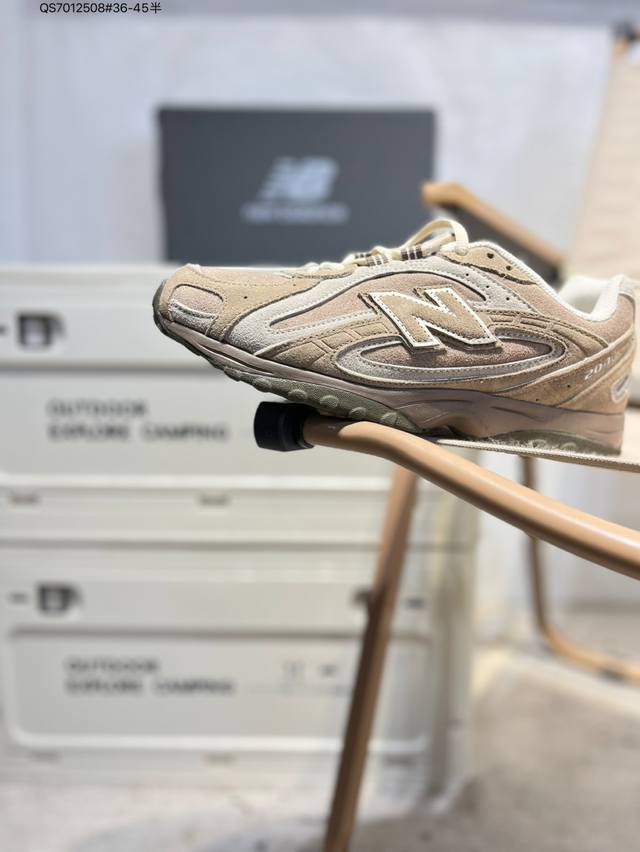 New Balance 204L 薄底鞋 薄底皮质鞋带德训Miu系 减震耐磨包裹性支撑轻便 低帮 生活休闲鞋 轻盈脚感质感兼具 鞋身搭载Eva科技中底,适用多元