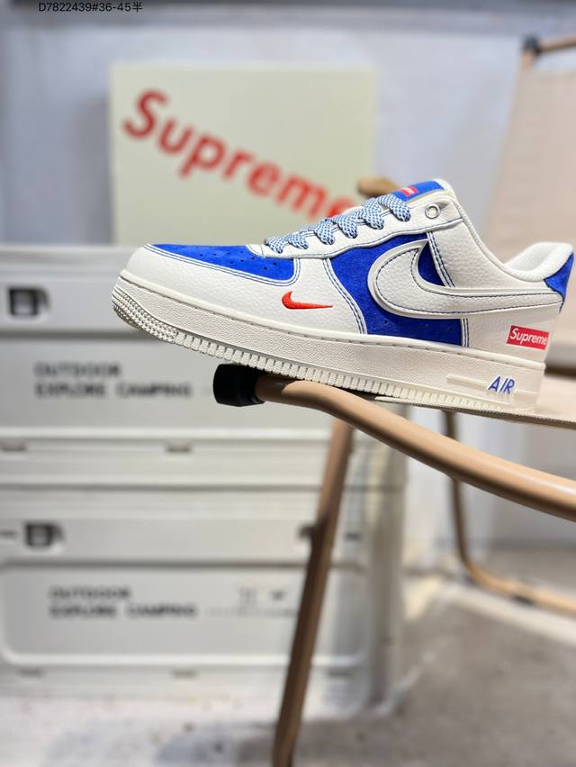 开学季福利特价纯原头层版本# Nk Air Force 1'07 Low 空军一号低帮休闲板鞋 #定制皮料 原楦原纸板 纯正空军版型 高清洁度 内置全掌气垫Sj