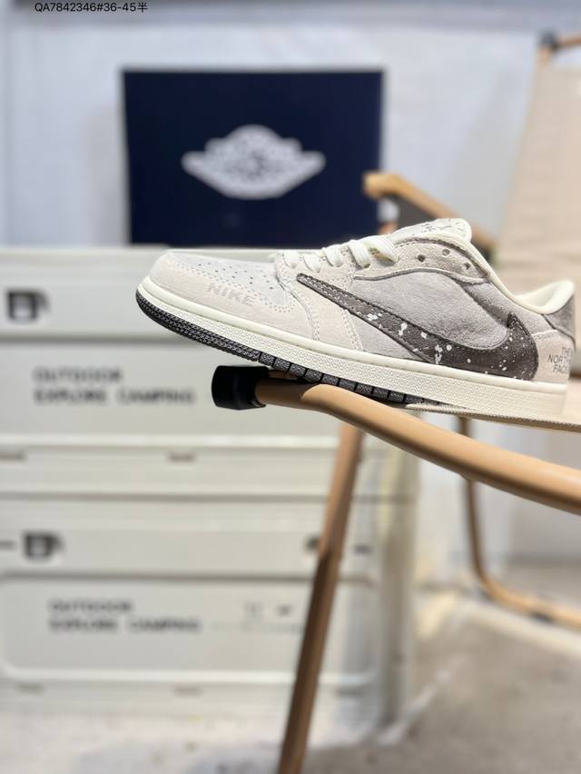 开学季福利特价 公司级头层皮乔丹Air Jordan 1 Low Aj1低帮系列篮球鞋 官方同步配色 原装级产物 #拒绝公底 立体鞋型 细节完美 高清洁度Xs