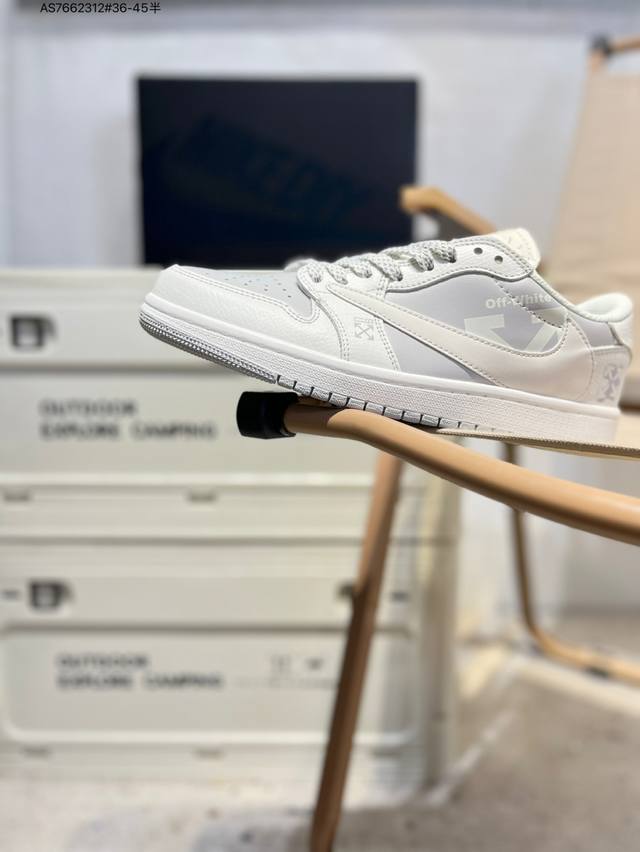 公司级头层皮乔丹Air Jordan 1 Low Aj1低帮系列篮球鞋 官方同步配色 原装级产物 #拒绝公底 立体鞋型 细节完美 高清洁度Dz5899 As76