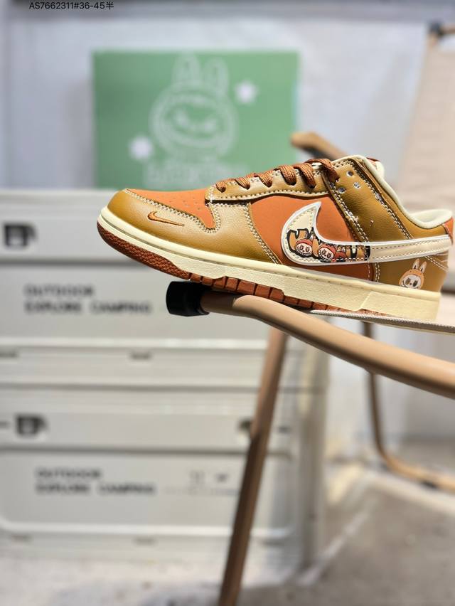 拉布布 X Nike Sb Dunk Low 大厂出品 极力推荐 新配色 原装头层材料 独家版型蒸餾加工 帶來的是更好的视觉和脚感体验 大厂纯原品质出货 清洁度